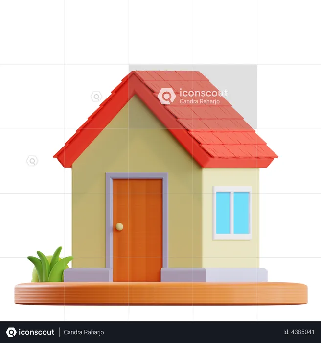 House  3D Illustration