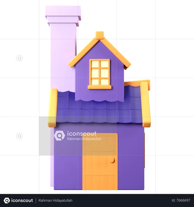 House  3D Icon