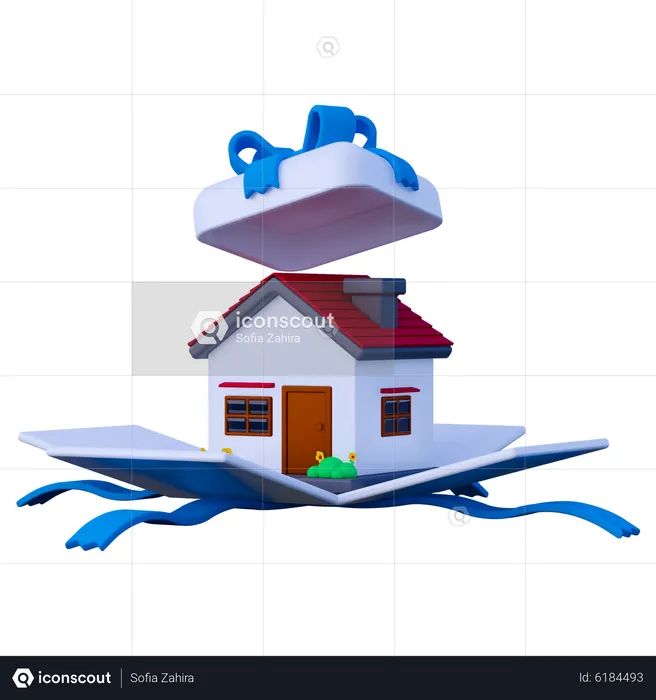 House Gift  3D Icon