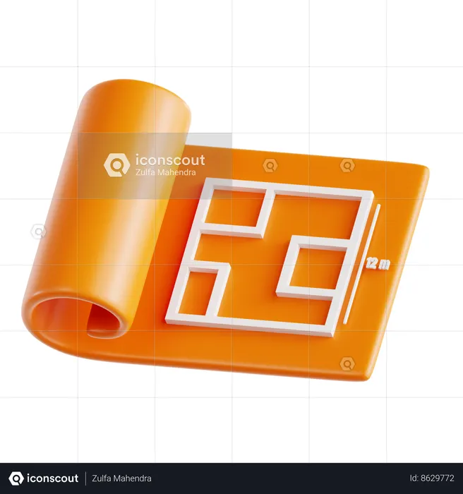 House plan  3D Icon