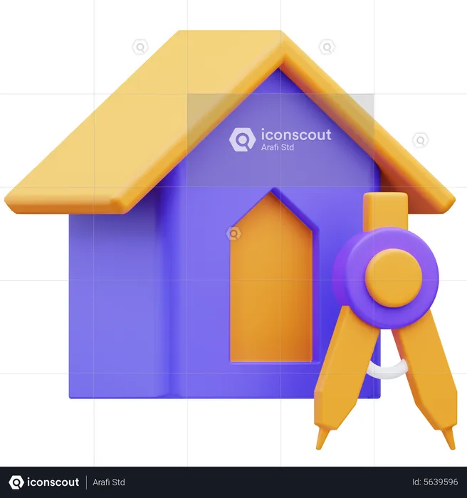 House Plan  3D Icon