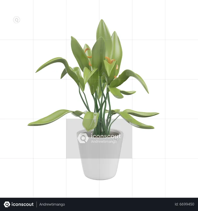 House Plant  3D Icon