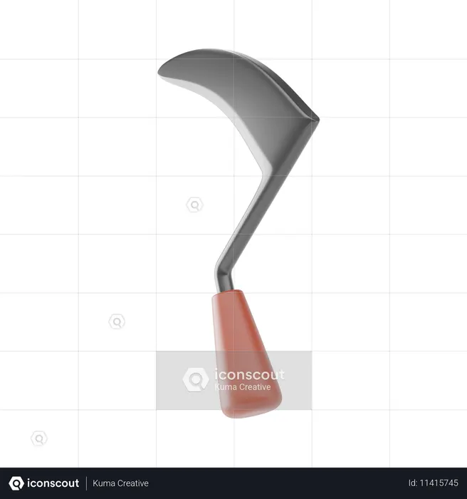 Hoz  3D Icon