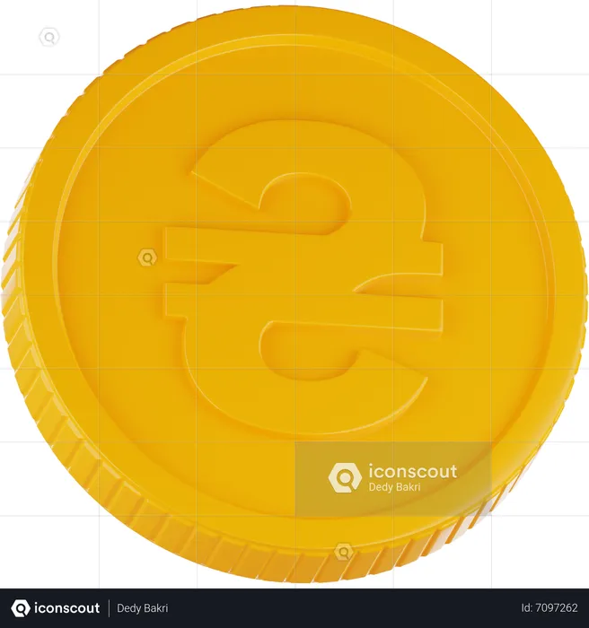 Hryvnia  3D Icon