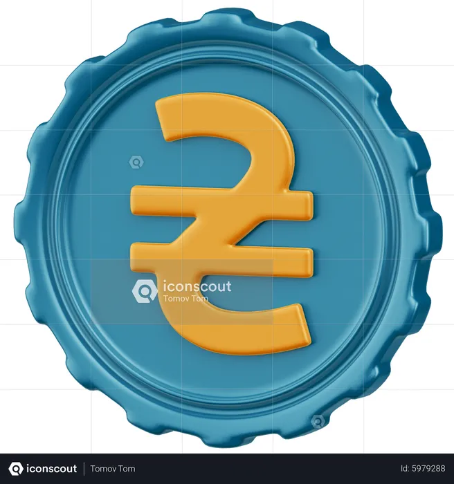 Hryvnia  3D Icon