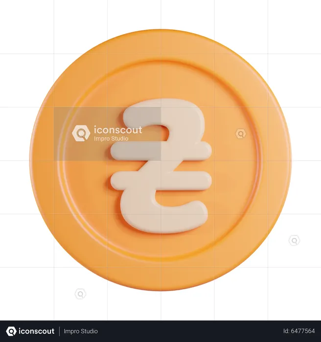 Hryvnia  3D Icon