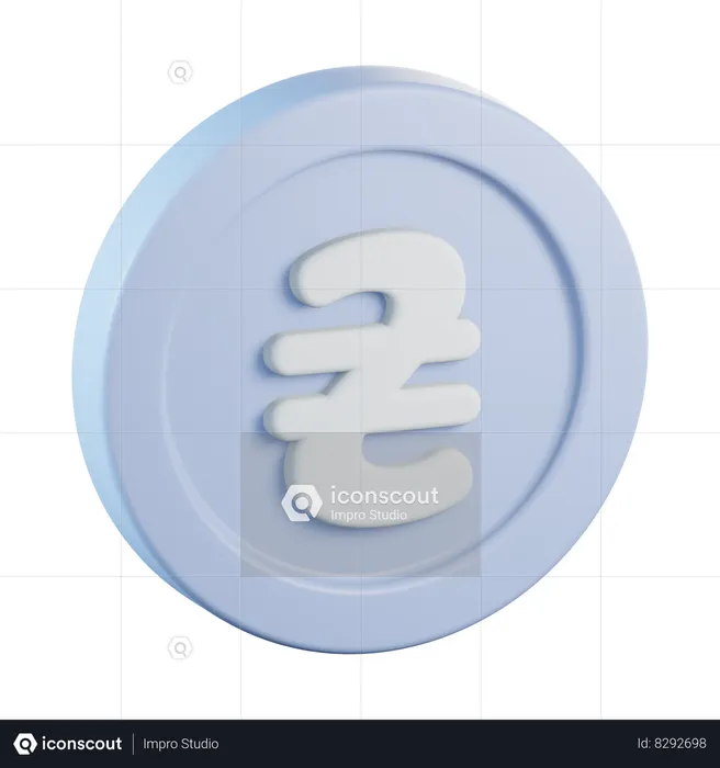 Hryvnia  3D Icon