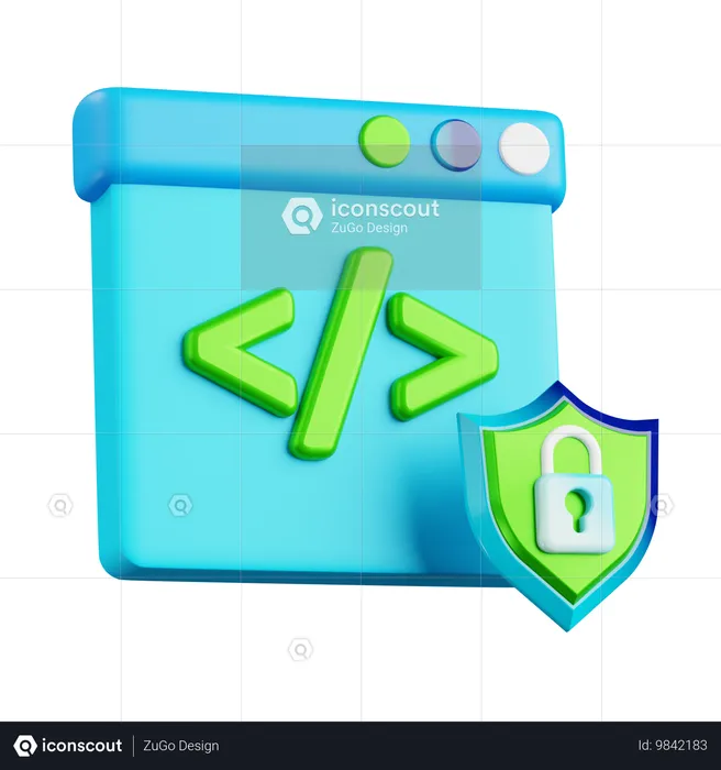 Guardia html  3D Icon