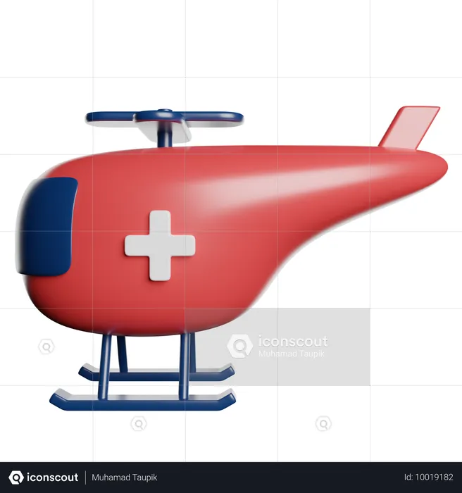 Hubschrauber  3D Icon