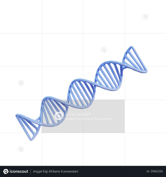 Human DNA  3D Illustration