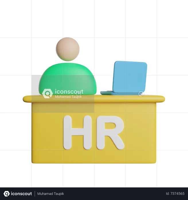 Human Resources  3D Icon