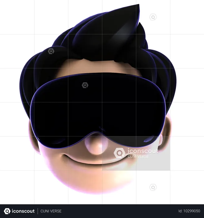 Humano e visão  3D Icon