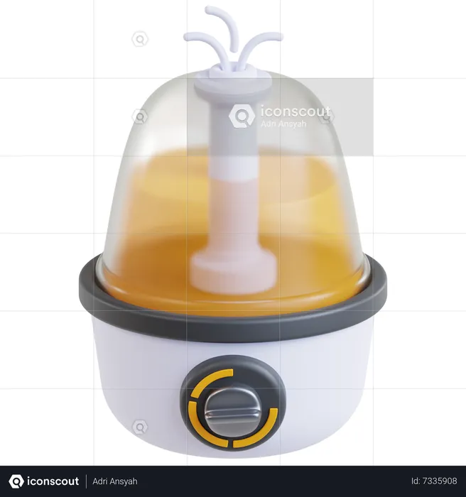 Humidificador  3D Icon