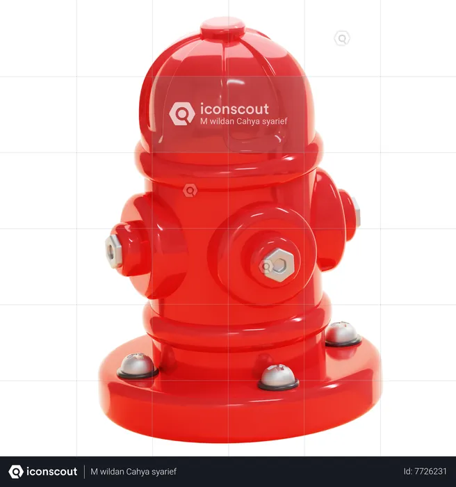 HYDRANT  3D Icon