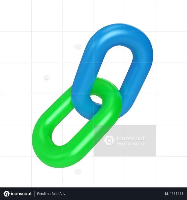 Hyperlink  3D Illustration