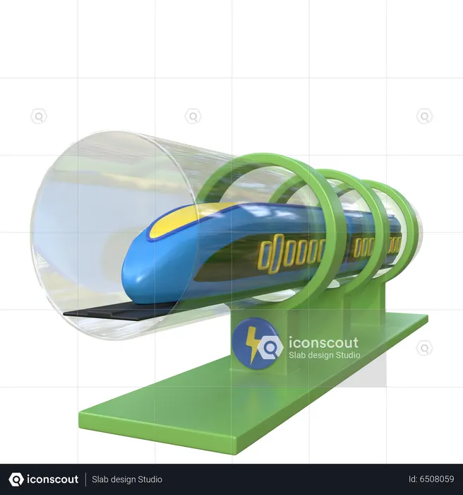 Hyperloop  3D Icon