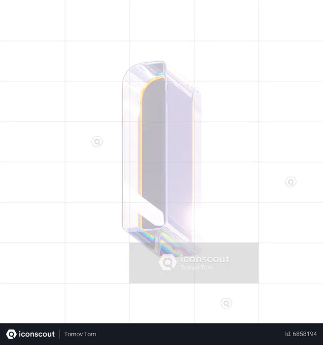 I  3D Icon