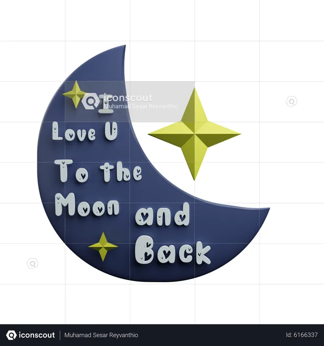 Moon Sticker