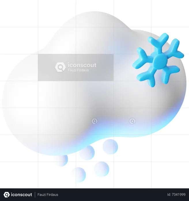 Ice  3D Icon