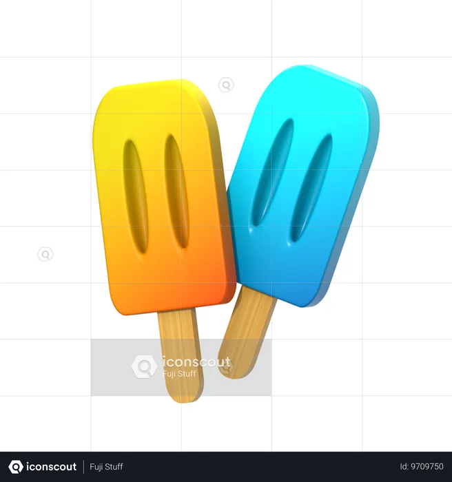 Ice Cream  3D Icon