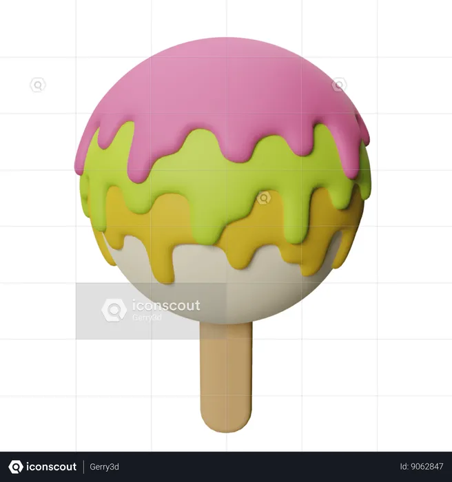 Ice Cream  3D Icon