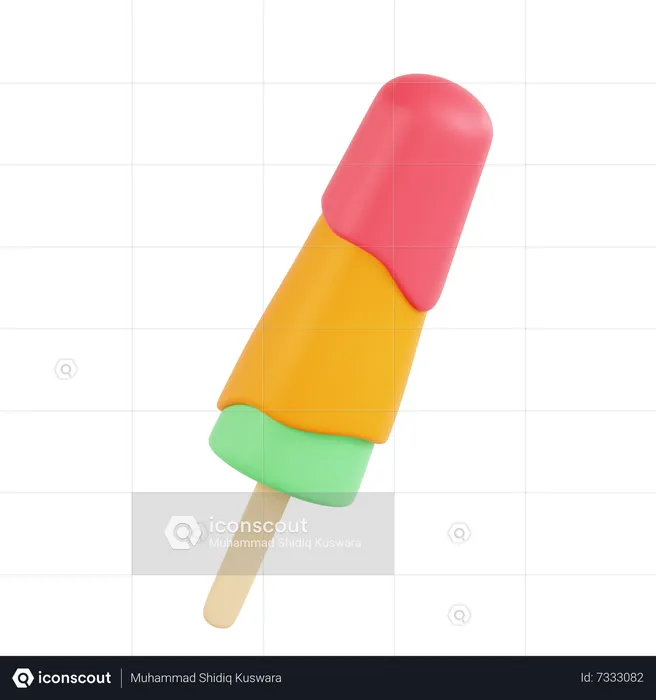 Ice Cream  3D Icon