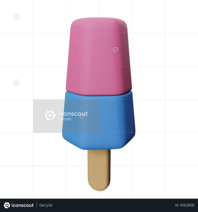 Ice Cream Candy  3D Icon