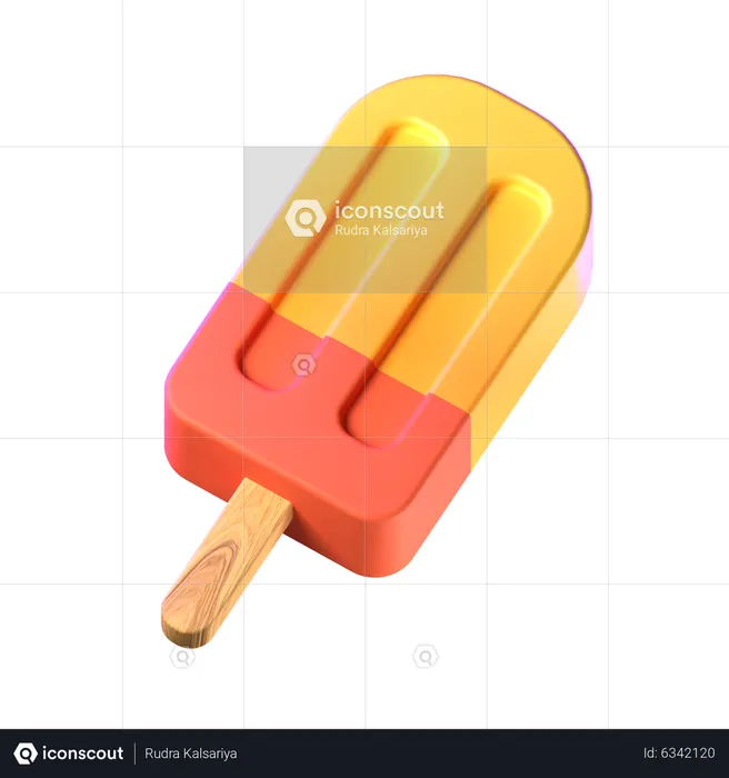 Ice Cream Candy  3D Icon