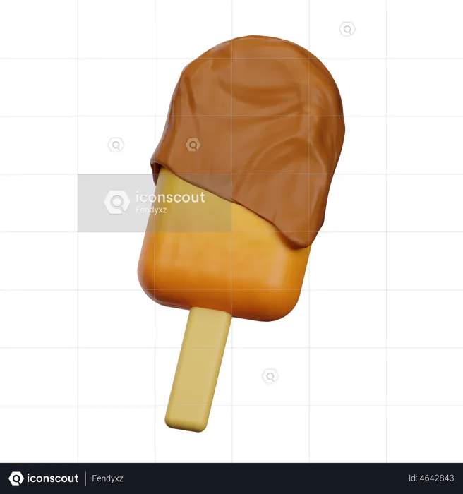 Ice Cream Lolly  3D Illustration