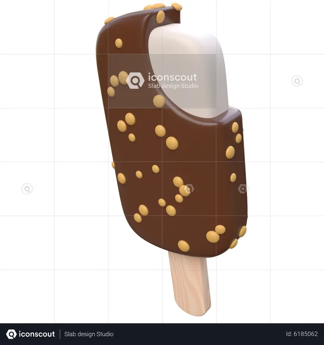 Ice Cream Lolly  3D Icon