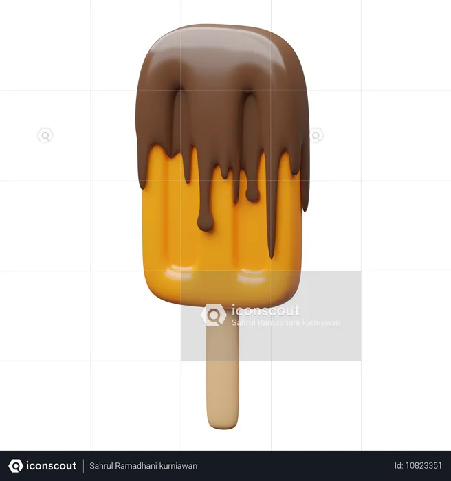 Ice cream stick  3D Icon