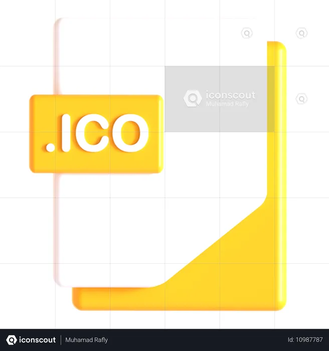 ICO-Erweiterung  3D Icon