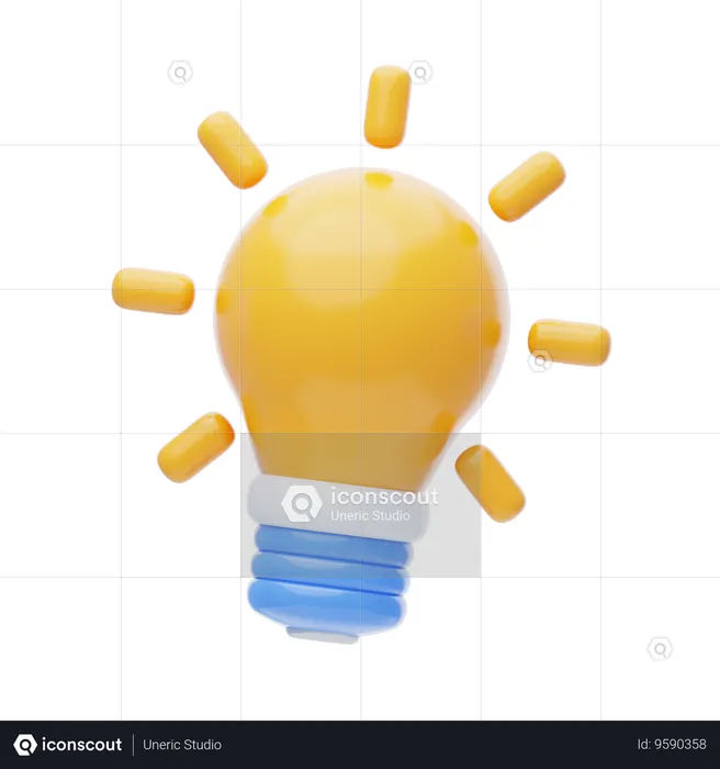 Idea  3D Icon