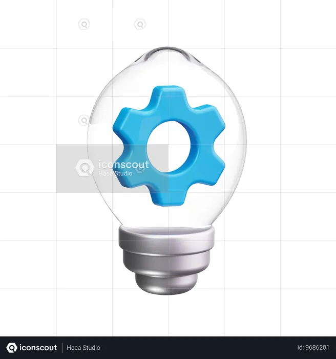 Idea  3D Icon