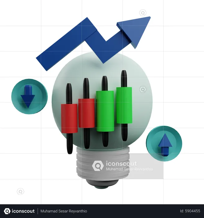 Idea comercial  3D Icon
