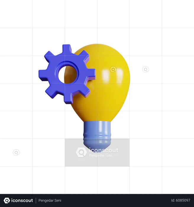 Idea management  3D Icon