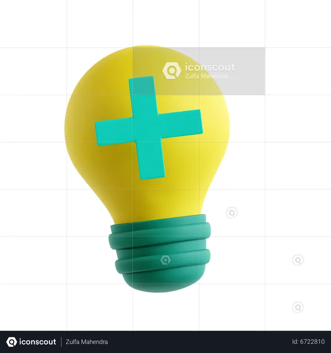 Idea medica  3D Icon