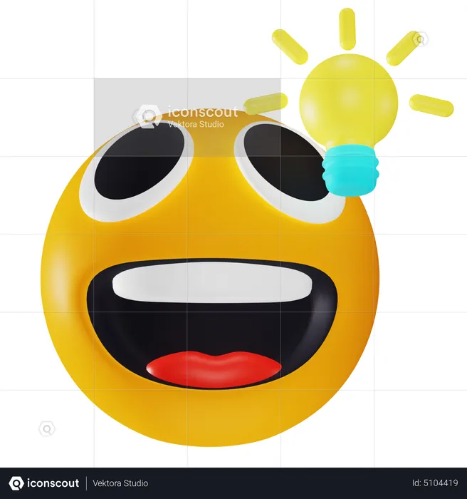 Ideas Emoji 3D Icon