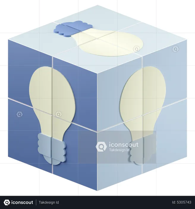 Ideas creativity  3D Icon