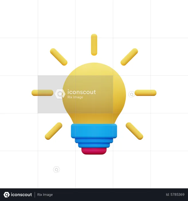 Idée créative  3D Icon