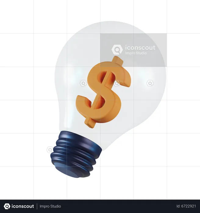 Idée de financement  3D Icon