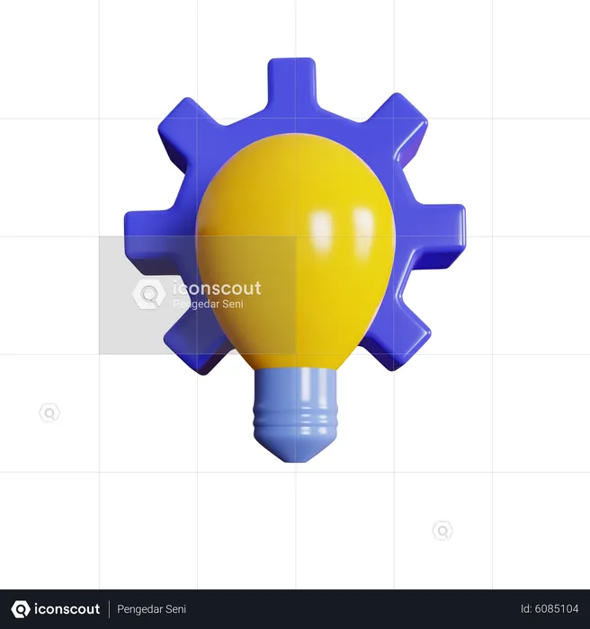 Ideenmanagement  3D Icon