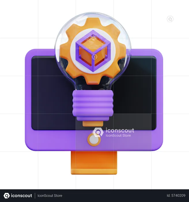 Ideia de projeto  3D Icon