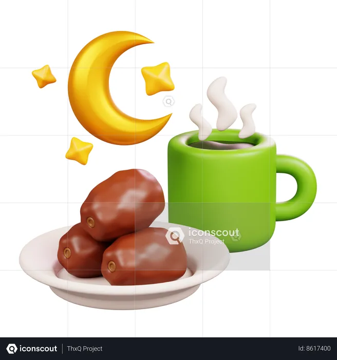 Iftar  3D Icon