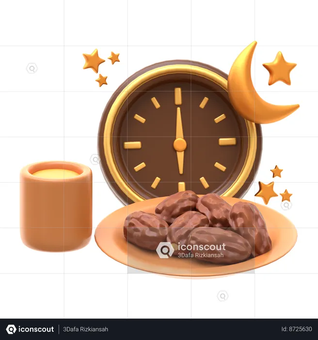 Iftar  3D Icon