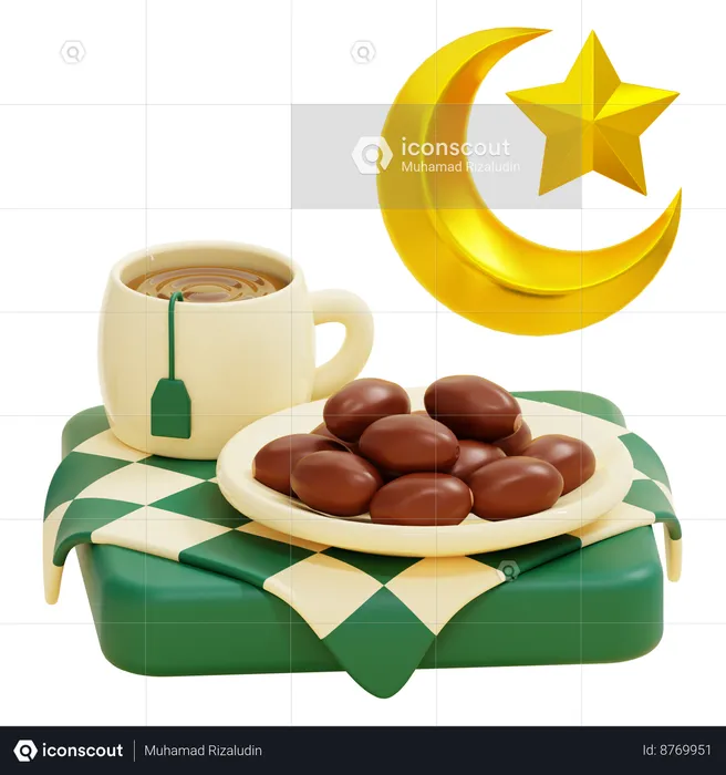 Iftar  3D Icon