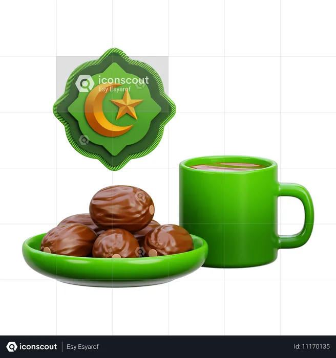 Iftar  3D Icon