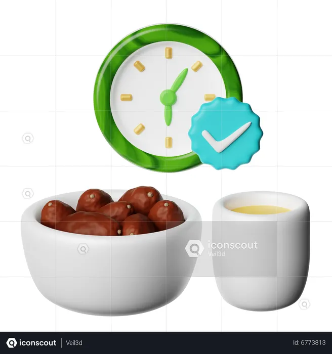 Iftar  3D Icon