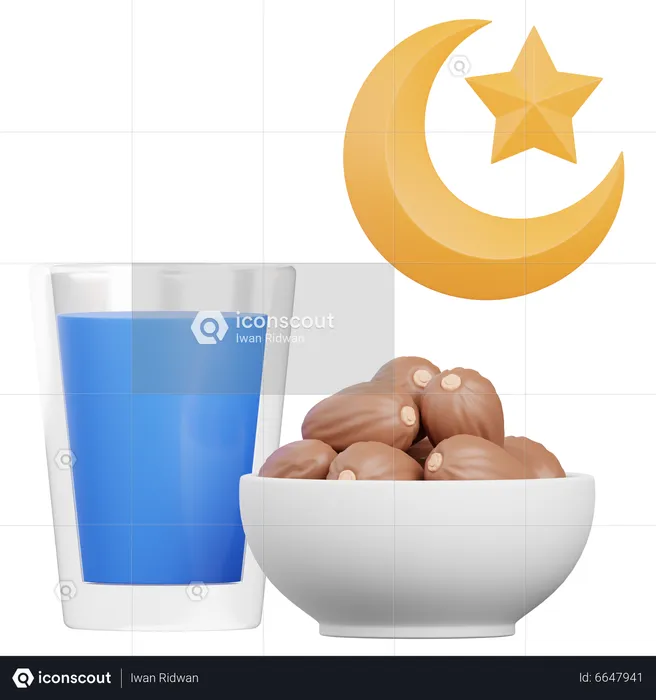 Iftar  3D Icon