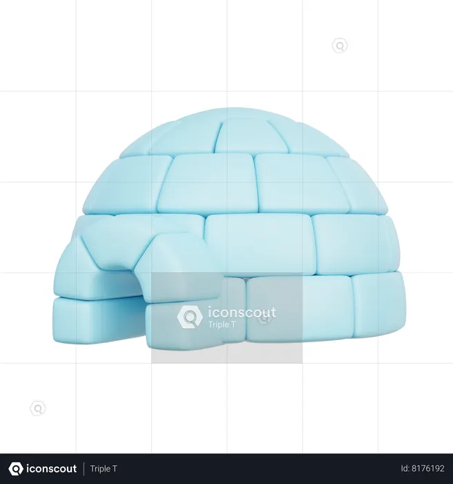 Igloo  3D Icon